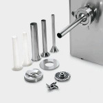Tritacarne Modello TC22 BARCELLONA T Piastra in dotazione mm 4,5 Produzione oraria kg/h. 300