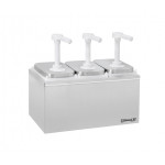 Dosatore per salse triplo CLN Modello CPSN32L