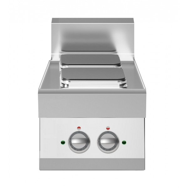 Cucina elettrica 2 piastre quadre MDLR Modello F7040PCEQT