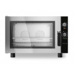 Forno elettrico a convezione con umidificatore MDLR per pasticceria Apertura a bandiera Modello BEU464