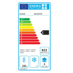 Tavolo Refrigerato ventilato Modello AK2204TN GN1/1 con alzatina
