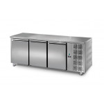 Tavolo Refrigerato tre porte Modello TF03MIDGN In acciaio inox
