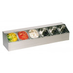 Espositore Gastronorm in acciaio inox Neutro Kar Modello ESG616