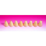 Bocchette in polipropilene per decorare Decorazione Fantasia Set 8 pezzi con box H 6 cm Modello 509-100