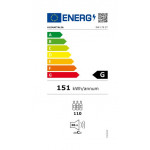 Cantina vino ventilata due zone di temperatura 110 Bottiglie Modello DW1702T