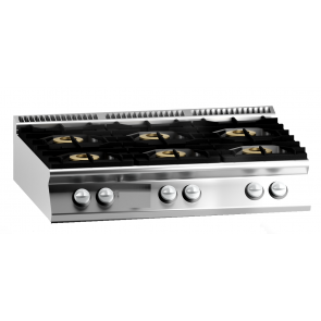 Cucina a gas MDLR 6 fuochi Modello CL90120PCGBT