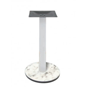 Base da interno TESR Basi in stratificato HPL COMPACT, spessore 20 mm, tubo in metallo, piastra superiore (300 x 300 x 3 mm) piedini regolabili Modello 227-HPR403
