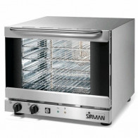 Forno Convezione Modello ALISEO 2/3 Plus Struttura in acciaio inox esterno ed interno watt 3200 Numero ripiani 4