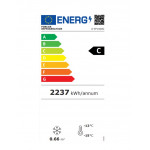 Armadio Frigo Refrigerato ventilato porta a vetri Modello G-EFV400G