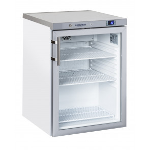 Armadio frigorifero con porta a vetro bianco Modello CRG2