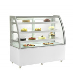 Vetrina espositiva pasticceria in acciaio inox Modello TIFFANY1530