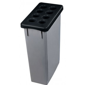 Contenitore per la raccolta differenziata ,  OFFICE 90  Gettacarte con coperchio raccolta bicchieri MDL 90 L Modello 102211