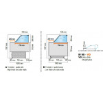 Banco alimentare refrigerato Modello M90100VD Ventilato Senza riserva