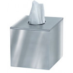 Portafazzoletti quadrato  MDL Acciaio inox 304 brillante o satinato , Modello BRINOX 105057