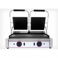 Piastra grill Modello L2 in ghisa doppia piano Liscio