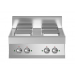 Cucina elettrica 4 piastre quadre MDLR Modello F7070PCEQT