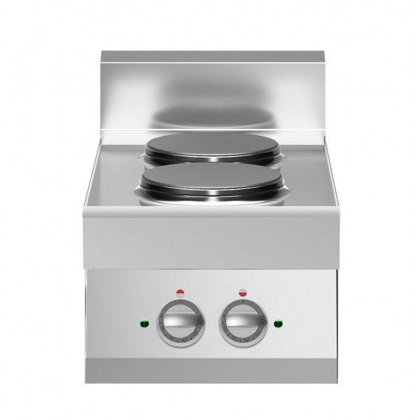 Cucina elettrica 2 piastre tonde MDLR Modello F7040PCET