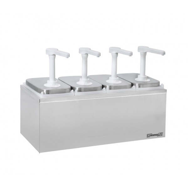 Dosatore per salse quadruplo CLN Modello CPSN42L