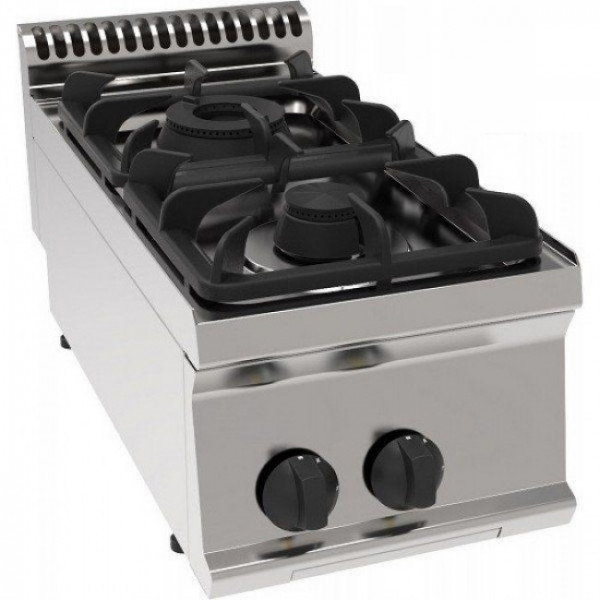 Cucina a Gas 2 fuochi da banco TX Modello PC35G7 Potenza 10,5 kW