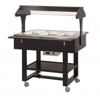 Carrello espositore caldo bagnomaria Modello CL2774N