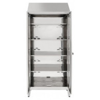 Armadio Portaoggetti in acciaio inox 430 IXP n.2 ante a battente profondità anta cm 50 Modello S5069404430