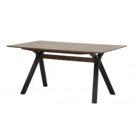 Tavolo da interno TESR Struttura in legno massello, piano in MDF impiallacciato Modello 1801-MT49