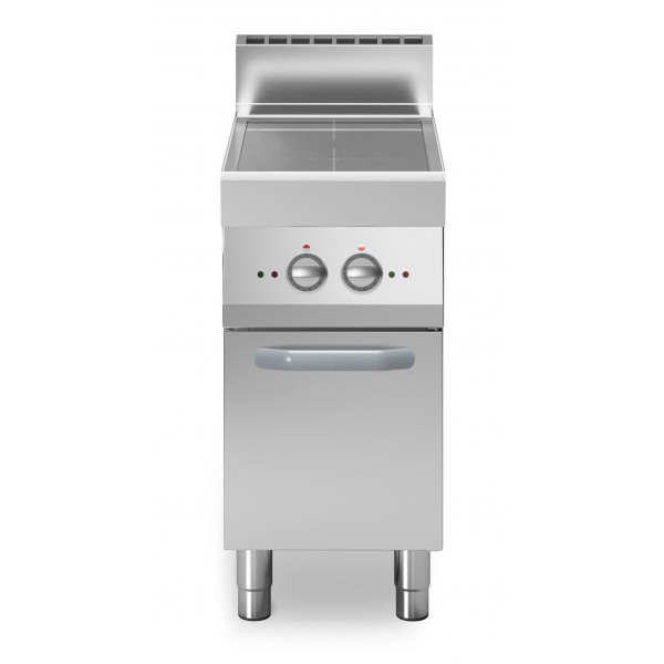 Cucina elettrica ad induzione 2 zone MDLR Armadio con porta Modello F7040INDP