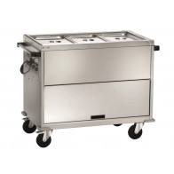 Carrello termico a bagnomaria armadiato Modello CT1766TD