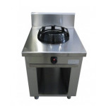 Cucina wok CI Modello RisCu013 N.1 fuoco Potenza bruciatore 9,5 Kw