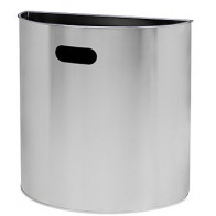 Gettacarte murale 20 L MDL in acciaio inox satinato Modello MILUNA 773036