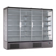Armadio murale 3 lati vetro , quattro porte ventilato. Modello VISION 250