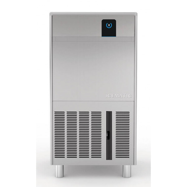 Fabbricatore di Ghiaccio cubetto cavo Modello K50 Deposito kg 21 Produzione nelle 24 ore kg 50
