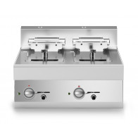 Friggitrice elettrica ECO 2 vasche MDLR Modello F7070FRESE2V10T