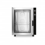 Forno elettrico a convezione con umidificatore elettromeccanico MDLR per pasticceria Apertura a bandiera Modello BEU1064