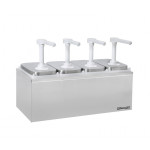 Dosatore per salse quadruplo CLN Modello CPSN42L