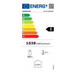 Armadio Frigo Refrigerato Statico con agitatore Modello CL372VGBLACK