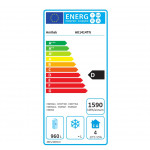 Armadio Frigo Refrigerato tropicalizzato Modello AK1414TN temperatura normale acciaio inox