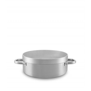 Casseruole basse con due maniglie in alluminio Modello 117-0