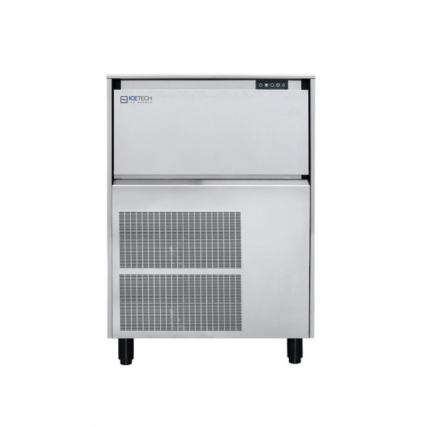Fabbricatore di ghiaccio Nugget Deposito 55 Kg Produzione nelle 24 ore 240 Kg Modello GRN240