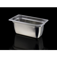 BACINELLA ACCIAIO INOX A TENUTA PER SOTTOVUOTO 1/3 gastronorm Modello VAC13150B