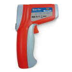 Termometro digitale a infrarossi 2 laser Modello GUN-TER Divisione 0.1°C / 0.1 F Temperatura selezionabile °C o F Schermo LCD