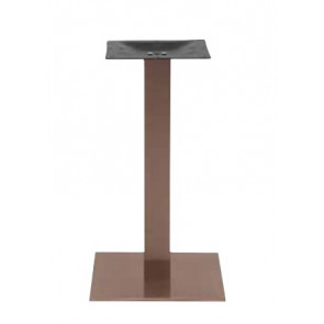 Base da interno TESR Struttura in acciaio inox rame satinato, piedini regolabili Modello 491-EB4