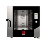 Forno elettrico combinato convezione vapore Modello MKF664TS Capacità: N° 6 teglie (600x400 mm) Potenza Kw 11.4