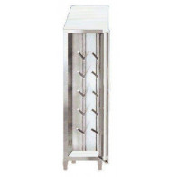 Armadio Portastivali in acciaio inox 304 IXP n.1 anta a battente Modello 69603