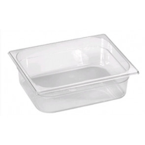 Bacinella in policarbonato da gelateria Dimensioni mm. L 360 x P 165 x 120 h Modello BG360165120PC