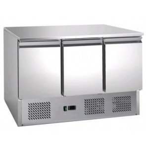 Saladette Refrigerata Statica ForCold Modello G-S903TOP-FC per sandwich in acciaio inox AISI 201 statica Gastronorm 1/1