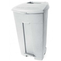 Contenitore mobile a pedale in plastica CONTIPLAST 120L MDL Colore Bianco Modello 102534