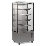 Espositore murale caldo in acciaio inox Modello MAGMA 900