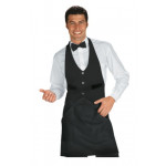 Grembiule Garcon unisex 100% Poliestere nero Modello 037001