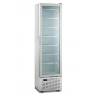 Freezer verticale statico Modello SLIM FREEZER 225TWHITE Con porta a vetro